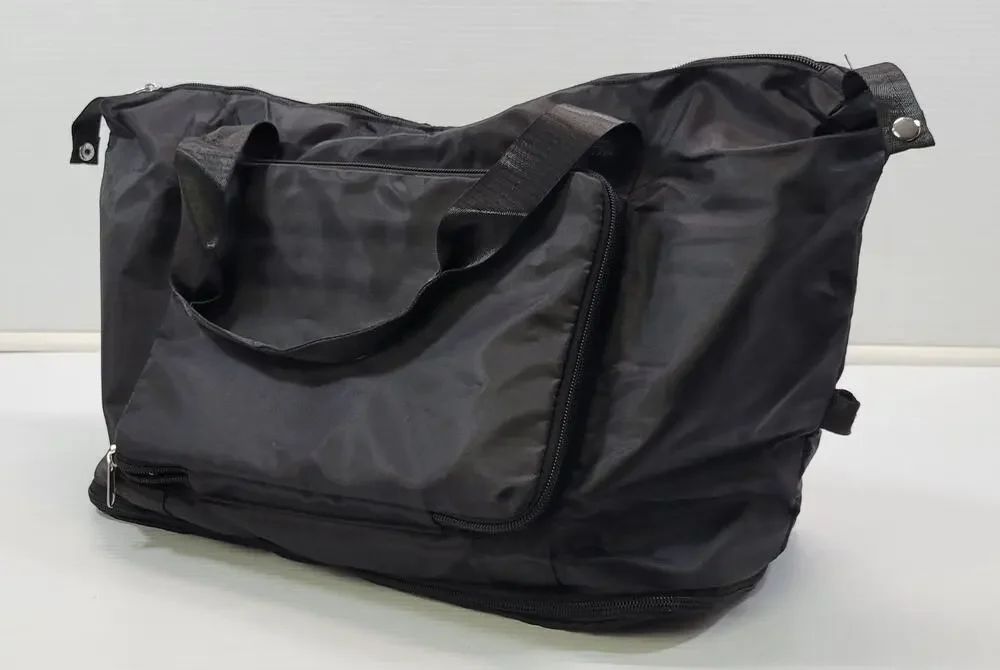 HH) Foldable Lightweight Black Nylon 16